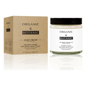 Feuchtigkeitsspendende Körpercreme Organic & Botanic OBMOBC Orangerot 100 ml