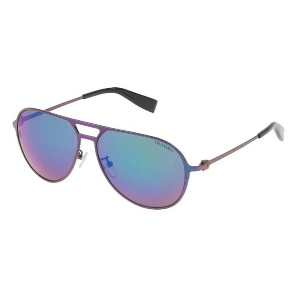 Herrensonnenbrille Trussardi STR008 Schwarz ø 60 mm