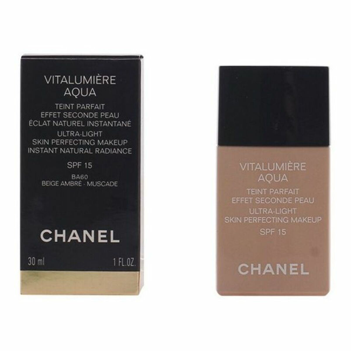 vloeibare make-upbasis Vitalumière Aqua Chanel