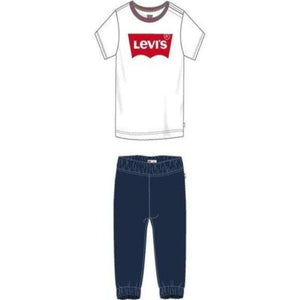 Baby-Sportset TWILL JOGGER Levi's 6EA924-001  Weiß