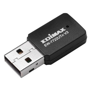 WLAN Netzwerkkarte USB Edimax EW-7722UTN V3 WIFI 2.4 GHz 300 Mbps