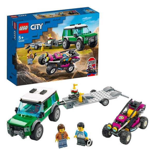 Playset Lego City Great Vehicles Buggy Transporter Laufbahnen