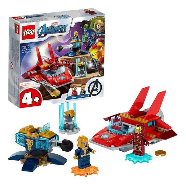 Spielset Fahrzeuge Lego Iron Man Heroes vs Thanos