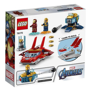 Spielset Fahrzeuge Lego Iron Man Heroes vs Thanos