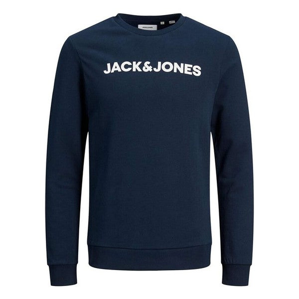 Herren Sweater ohne Kapuze  SWIT CREW  Jack & Jones 12182477  Marineblau