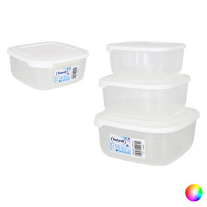 3 lunchbox set Tontarelli (1 - 1.5 - 2.5 L)