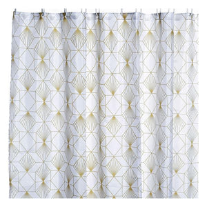 Duschvorhang DKD Home Decor Chic Polyester (180 x 200 cm)