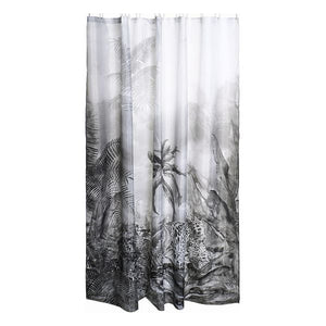 Duschvorhang DKD Home Decor Tropical Polyester (180 x 200 cm)