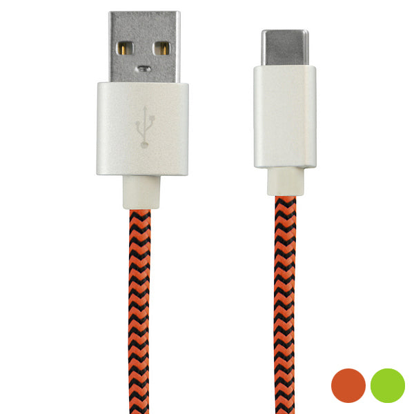 USB-C-Kabel KSIX 2.4A 1 m
