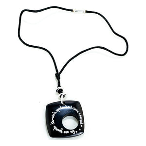 Ladies necklace Demaria DM6TC036-NEGRO (45 cm)