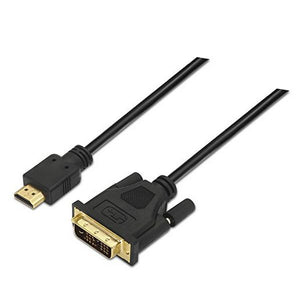 HDMI on DVI connection cable NANOCABLE 10.15.0502 1.8 m plug-in adapter