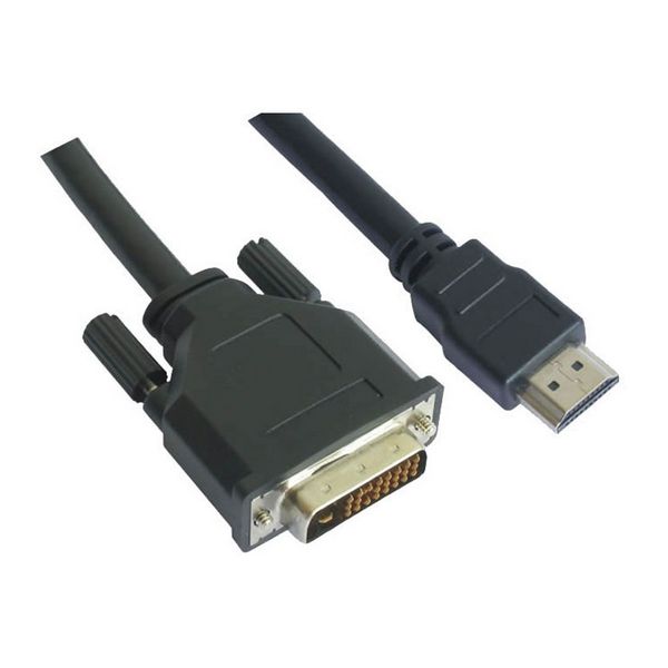 HDMI on DVI connection cable NANOCABLE 10.15.0502 1.8 m plug-in adapter