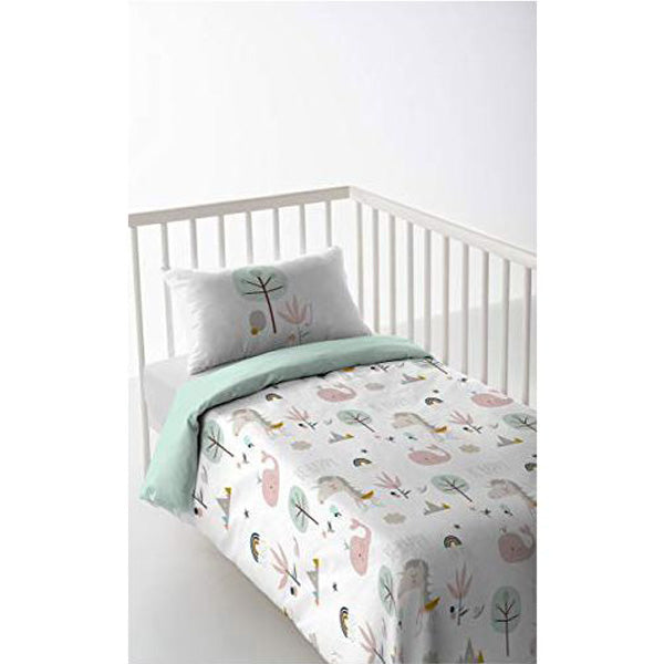 Bettbezug für Babybett Haciendo el Indio Rainbowland (60 cm Babybett)