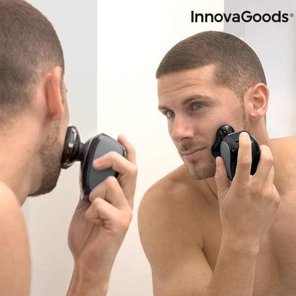 Uppladdningsbar Ergonomisk 5 i 1 rakapparat Shavestyler InnovaGoods