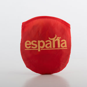 Faltbarer Hut mit Spanien-Flagge