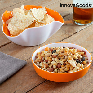 InnovaGoods 2 in 1 bowl for starters (2 pieces)