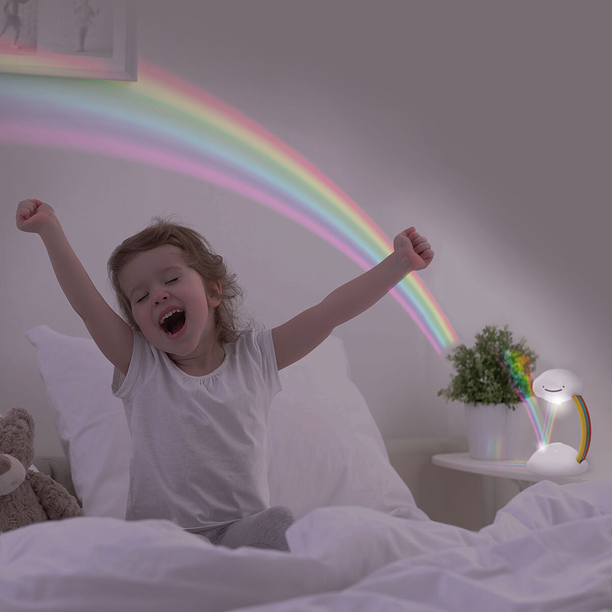 Proiettore LED Rainbow Clouds Libow InnovaGoods