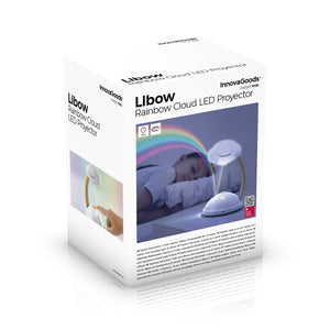 Proiettore LED Rainbow Clouds Libow InnovaGoods