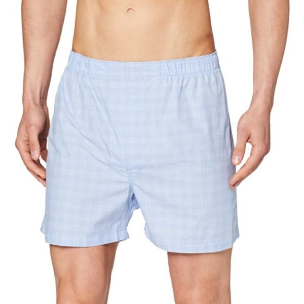 Herren-Boxershorts Blau Größe M (Restauriert A+)