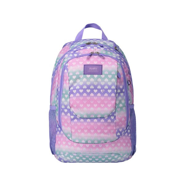 Schulrucksack hearts Totto Goctal 14" Bunt (44 x 33 x 18 cm)